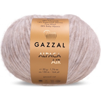 Gazzal Alpaca Air 72 béžová melange