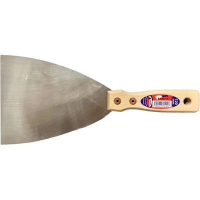Špachtle ocel broušená YORK PROFI, 120 mm, dřevěná rukojeť