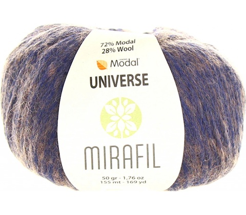 Mirafil Universe Solid modrohnědá 459