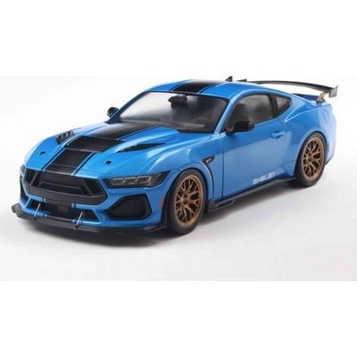 Solido 1: 18 shelby mustang super snake grabber blue МЕТАЛИК