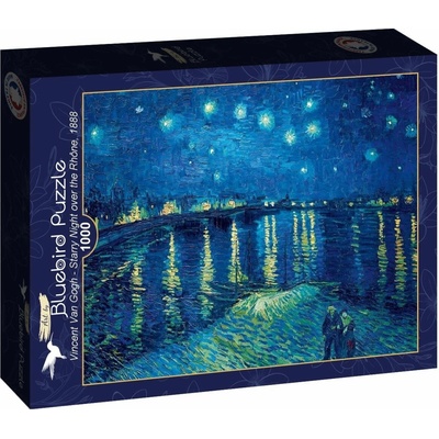 Bluebird Vincent Van Gogh Starry Night over the Rhône 1888 1000 dielov