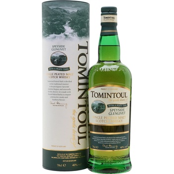 Tomintoul WITH A PEATY TANG Single Peated Malt Scotch Whisky 40% 0,7 l (tuba)