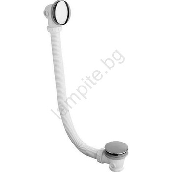 Bruckner - К-кт за баня CLICK-CLACK бял/лъскав хром (SH0265)