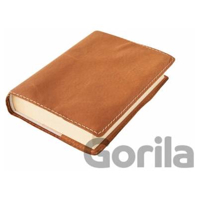 Macoli Hand Made Obal na knihu Klasik Ořech XL
