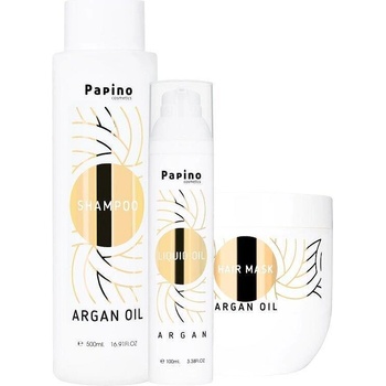 Papino Cosmetics Подхранващ комплект с арганово масло Papino Cosmetics Argan Trio