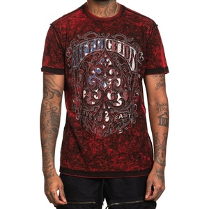 AFFLICTION мъжка тениска affliction - ac highway roam - a26341-mrbl