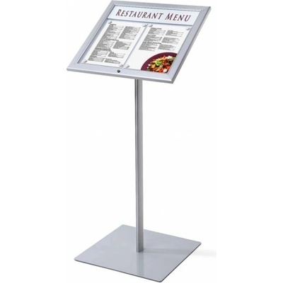 Jansen Display s.r.o. Menuboard s vitrínou 2 x A4