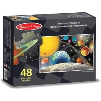Image 1 of Melissa & Doug Пъзел за под - Слънчева система - 48 части (10413)