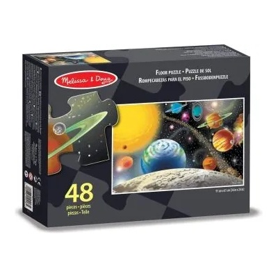 Melissa & Doug Пъзел за под - Слънчева система - 48 части (10413)