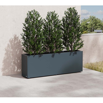 Herstera Cube kvetináč, 150x30x50 cm antracitová HG08972802