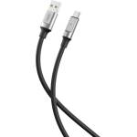 XO Кабел 6A за зареждане и пренос на данни XO cable NB251, USB-C - USB-C 1.0m, 66W, Черен (NB251)