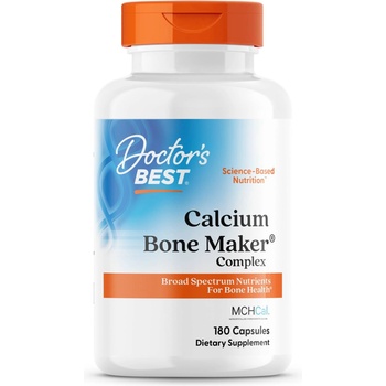 Doctor's Best Calcium Bone Maker Complex, 180 капсули, Doctor's Best ( DRB-00245)