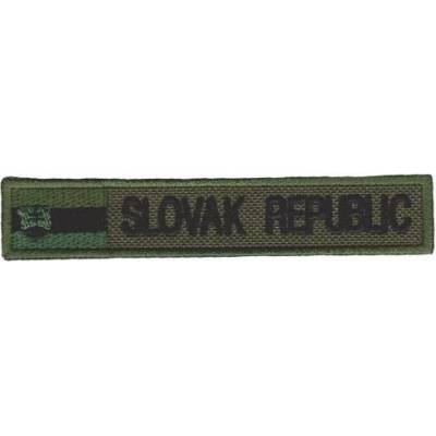ALFA TACTICAL Nášivka Slovak republic bojová (C-16)