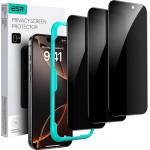 ESR Защита на екрана на iPhone 17 Pro ESR PRIVACY, 3бр. , 2.5D, антирефлекторно + рамка, ЧЕРНО GP-181444 (GP-181444)