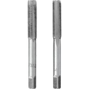 GEKO Комплект ръчни метчици за фина резба M8x1, 0mm, 2бр 81769 (G38333)