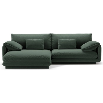 Micadoni Тъмнозелен ъглов диван (ляв ъгъл) Torino - Micadoni Home (MIC_LC_211_F1_TORINO3)