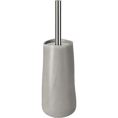 Spirella WC štětka s keramickou nádobou SINA šedo-hnědá