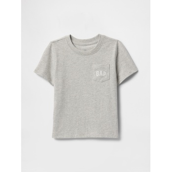 GAP Бебешка тениска с джоб Gap GAP | Siv | Момчешки | 74-80