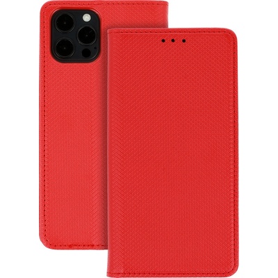 Púzdro Telone Xiaomi 12 Elegantné magnetické červené