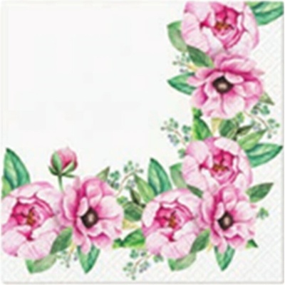 PAW ubrousky TaT Floral Border 33x33cm