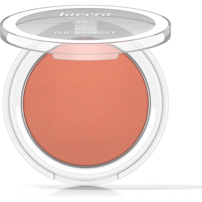 Lavera Sametová Pudrová tvářenka 01 Rosy Peach 4,5 g