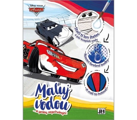 Maľuj vodou Autá