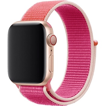 Eternico Airy na Apple Watch 38 mm/40 mm/41 mm Silk Pink and Gold edge AET-AWAY-SiPiG-38