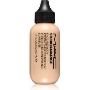 MAC Cosmetics Studio Radiance Face and Body Radiant Sheer Foundation лек фон дьо тен за лице и тяло цвят C0 50ml
