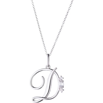 Silenti Jewelry Сребърно колие "Д
