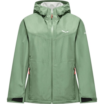 Salewa Дамско водоустойчиво яке Salewa Women's Puez Aqua 4 PowerTex 2.5L Jacket Waterproof jacket - Pastel Green - размер 38 (EU) (102-3340-1713)