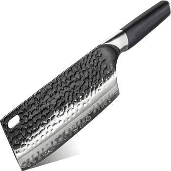 HARAHU Дамаски кухненски нож HA-38019 - Cleaver / Черен KP38019 (HA-38019)