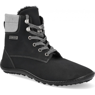 Leguano Icebare kotníčkové zateplené barefoot boty black – Zboží Mobilmania