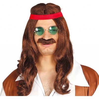 Hippies parochňa a fúzy