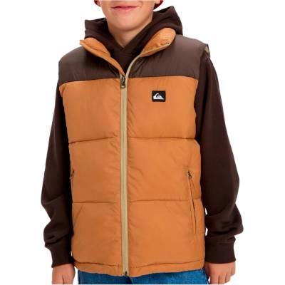 Quiksilver Детски зимен елек Quiksilver Kid's Cold Days Sleeveless Winter vest - Chocolate Brown - размер XL (703-5658-0211)