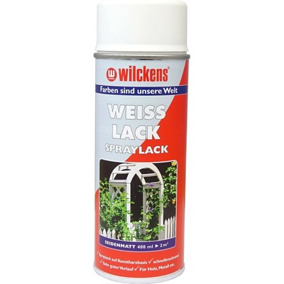 Wilckens weisslack seidenmatt farba v spreji 400 ml biela polomatná
