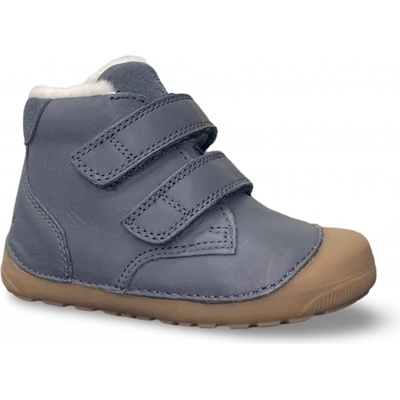 Bundgaard dětské kožené zimní boty PETIT Mid Winter (BG303201DG-519) navy