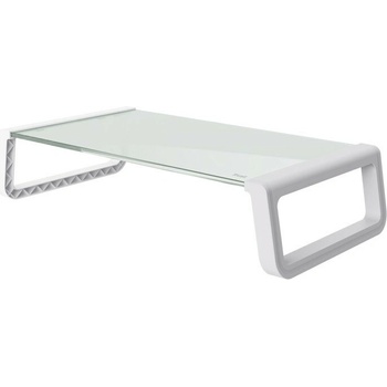 TRUST MONTA GLASS MONITOR STAND WHT 25351