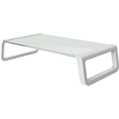 TRUST MONTA GLASS MONITOR STAND WHT 25351