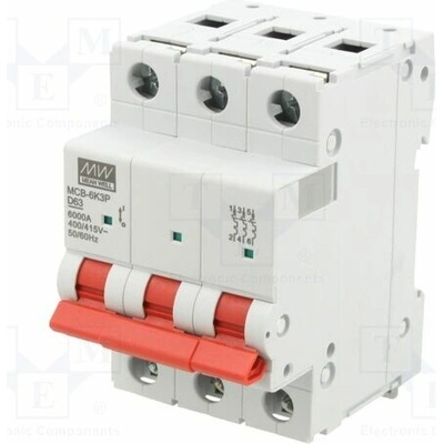 Mean Well MCB-6K3P-D63