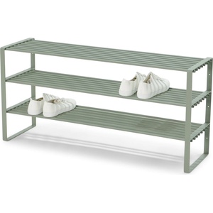 Spinder Design Сиво-зелена метална стойка за обувки 100x48, 5x29 cm Rex - Spinder Design (SR130-33)