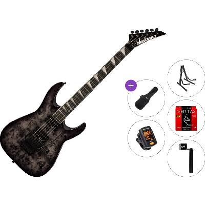 Jackson JS Series Dinky JS32 AH Standard SET Transparent Black Електрическа китара