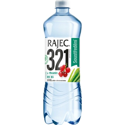 Rajec 321 Ochucená voda rybíz citrónová tráva jemně perlivá 8x 0,75 l
