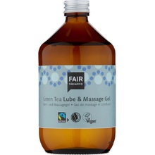 FAIR SQUARED Lube & Massagegel Green Tea 500 ml v zero waste sklenici