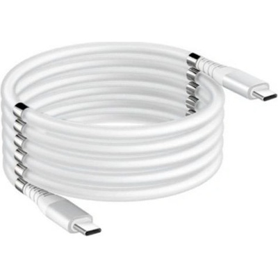 Stablecam PE_1DJ2032 Magnetický samonavíjecí USB nabíjecí (Type-C to Type-C), 90cm
