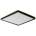 PREZENT 27311 -LED Плафон за баня CORDIA SQ LED/12W/230V IP54 черен (27311)