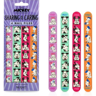 Mad Beauty Пили за нокти 4бр Мики и Приятели (3315)