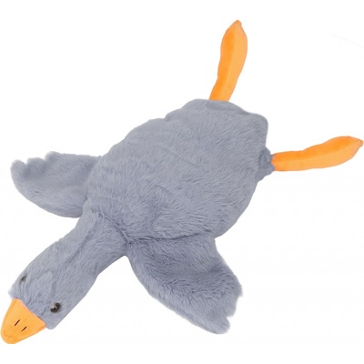 Aga4Kids Plyšový vankúš Hus Šedá 130 cm