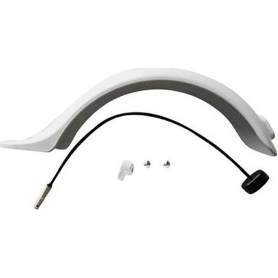 Xiaomi Mi Electric Scooter 1S, 2 M365, Pro - Zadní Blatník + Světlo s Konektorem (White), White