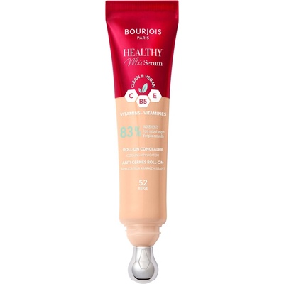 BOURJOIS Paris Healthy Mix Serum Clean & Vegan Roll-on Concealer korektor so silou očného séra 52 beige 13 ml