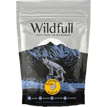 WILDFULL Котка Възрастен Стерилизиран&Лек - Пиле & Тиква 400 г
